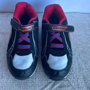 Disney Lighting McQueen Car Light Up Sneakers Shoes Size 12